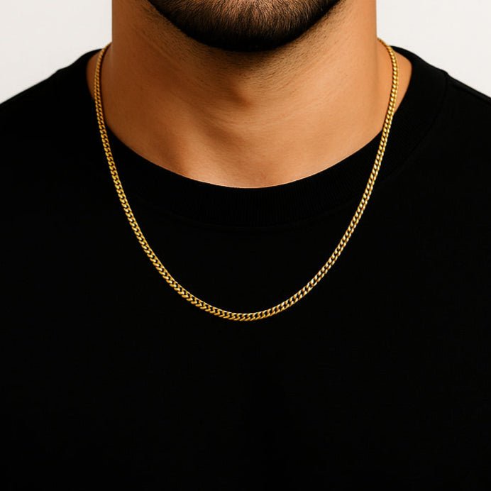 Cuban Chain - 2.6mm (Gold Vermeil) - Chain - Men's Jewellery