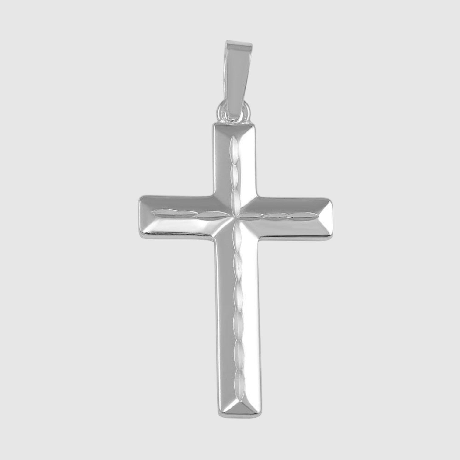 Dash of Grace Cross (925 Sterling Silver) - Pendant - Men's Jewellery