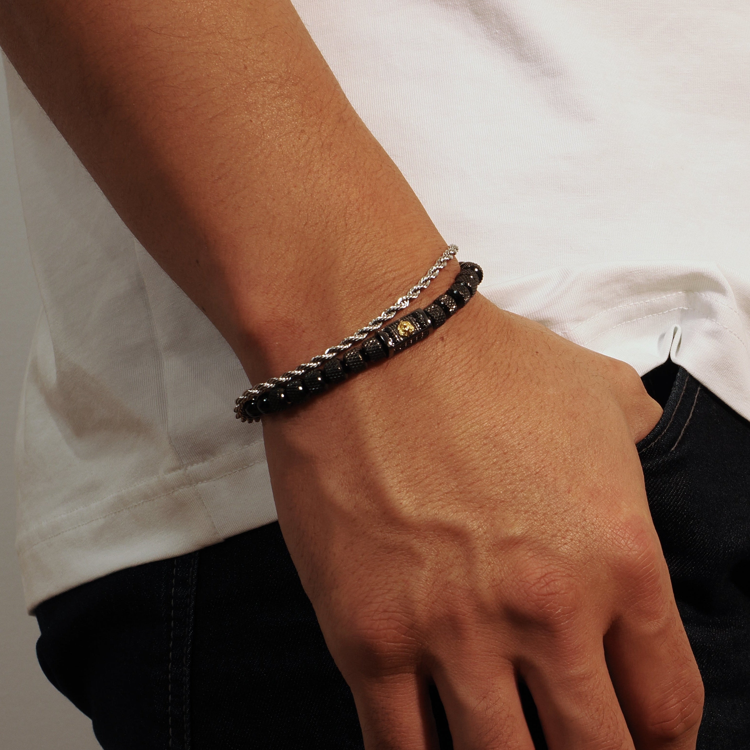 Mane of Midnight Bracelet - Bracelet - Men's Jewellery