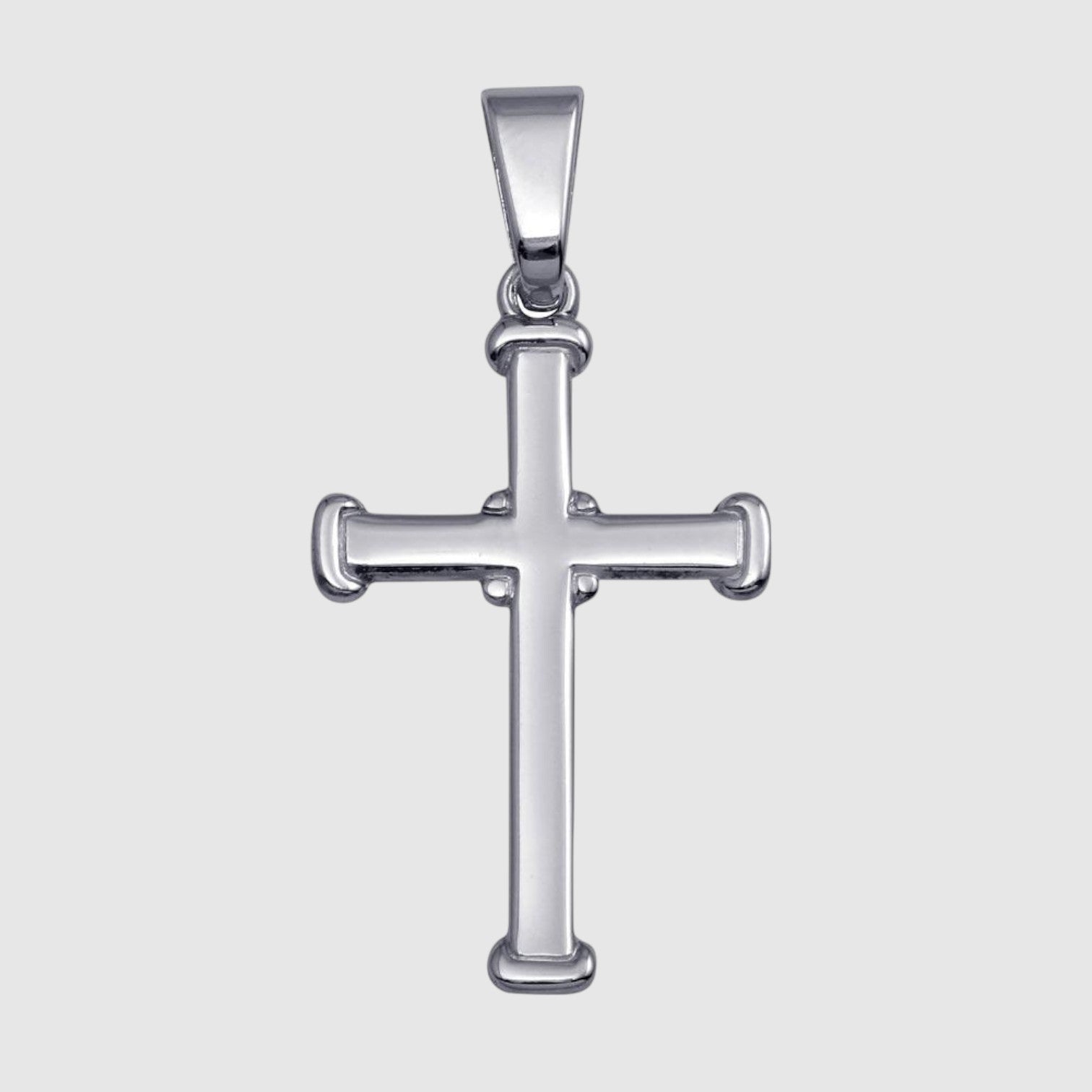 Nexus Cross (925 Sterling Silver) - Pendant - Men's Jewellery