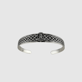Celtic Anchor Cuff (Silver) - Bracelet - Men's Jewellery