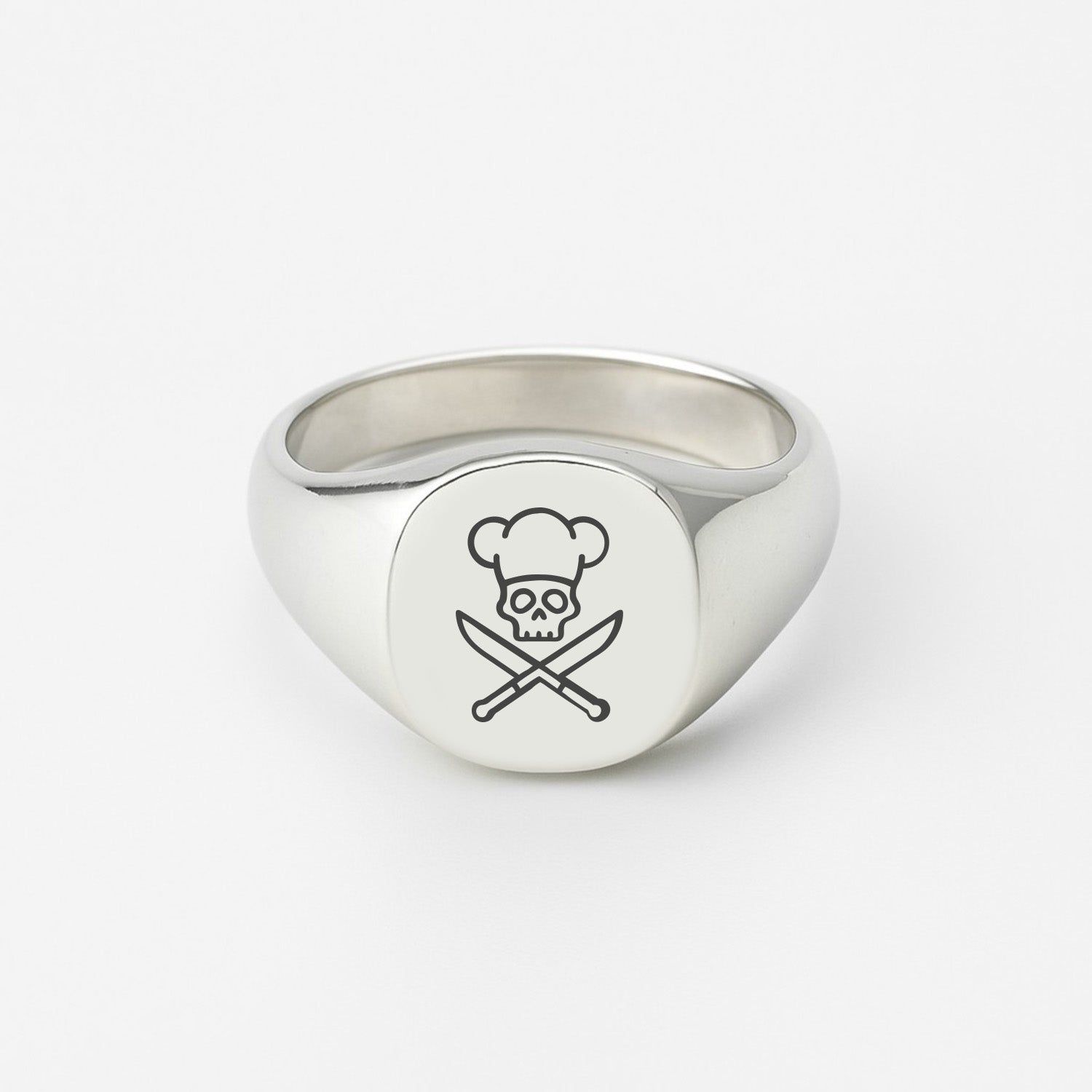 Chef's Conquest (925 Sterling Silver) - Ring - Men's Jewellery