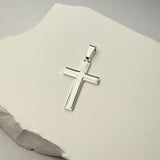 Cross (925 Sterling Silver) - Pendant - Men's Jewellery