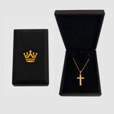 Cross Pendant (Gold) - Pendant - Men's Jewellery