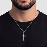 Cross Pendant (Silver) - Pendant - Men's Jewellery