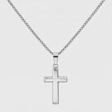 Cross Pendant (Silver) - Pendant - Men's Jewellery