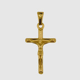 Crucifix (Gold) - Pendant - Men's Jewellery