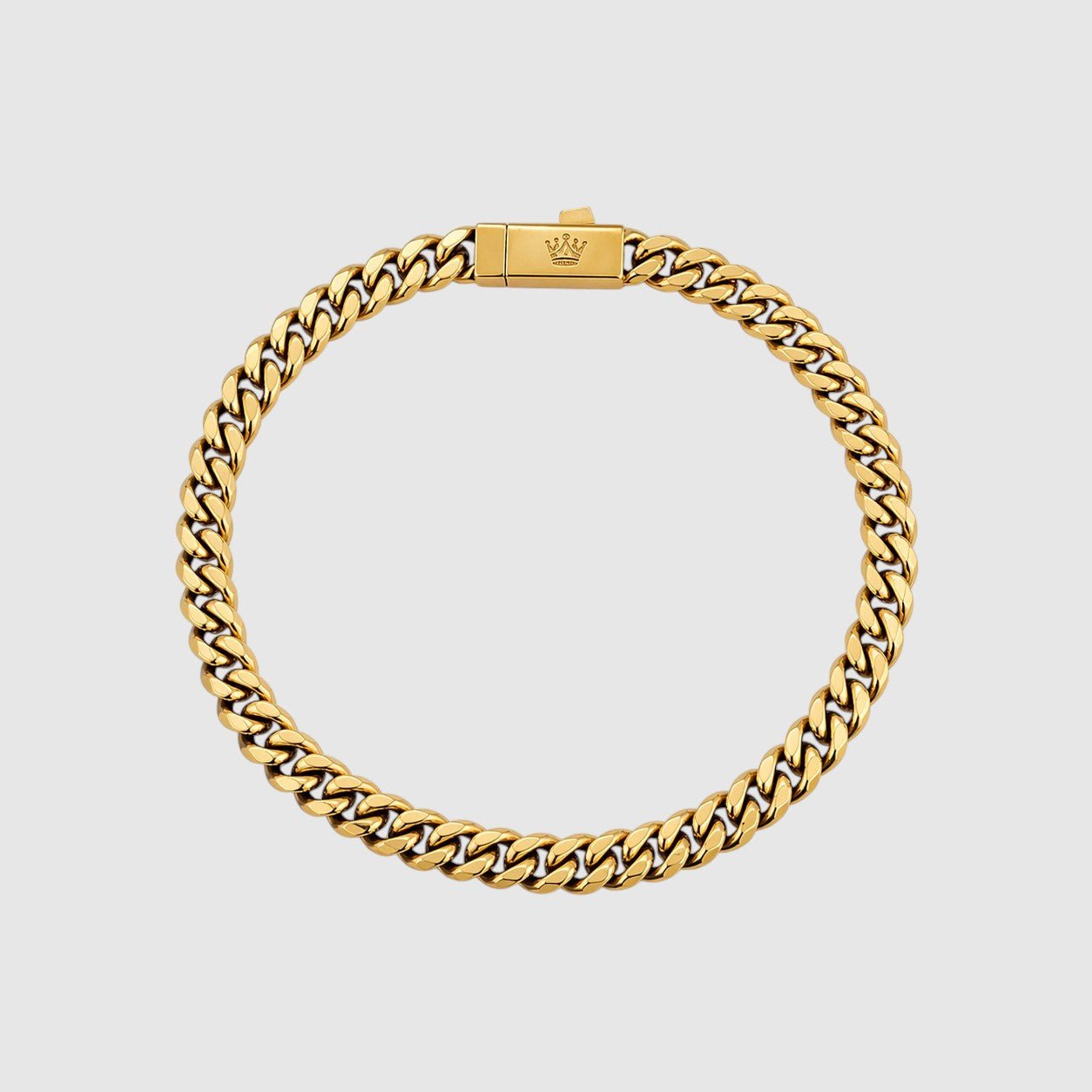 Cuban Bracelet - 5mm (Gold) - Bracelet - Men's Jewellery