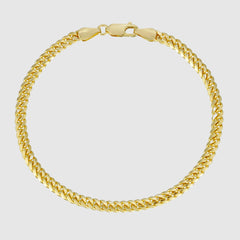 Cuban Bracelet - 5mm (Gold) - Bracelet - Men's Jewellery
