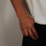 Cuban Bracelet - 5mm (Gold Vermeil) - Bracelet - Men's Jewellery