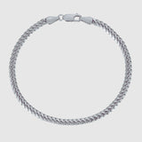 Cuban Bracelet - 5mm (Silver) - Bracelet - Men's Jewellery