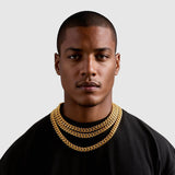 Cuban Chain - 12mm (Gold) - Chain - Men's Jewellery