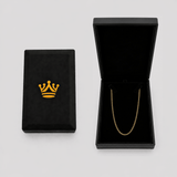 Cuban Chain - 2mm (18k Gold over Silver) - Chain - Men's Jewellery