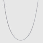 Cuban Chain - 2mm (925 Sterling Silver) - Chain - Men's Jewellery