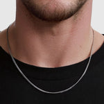 Cuban Chain - 2mm (925 Sterling Silver) - Chain - Men's Jewellery