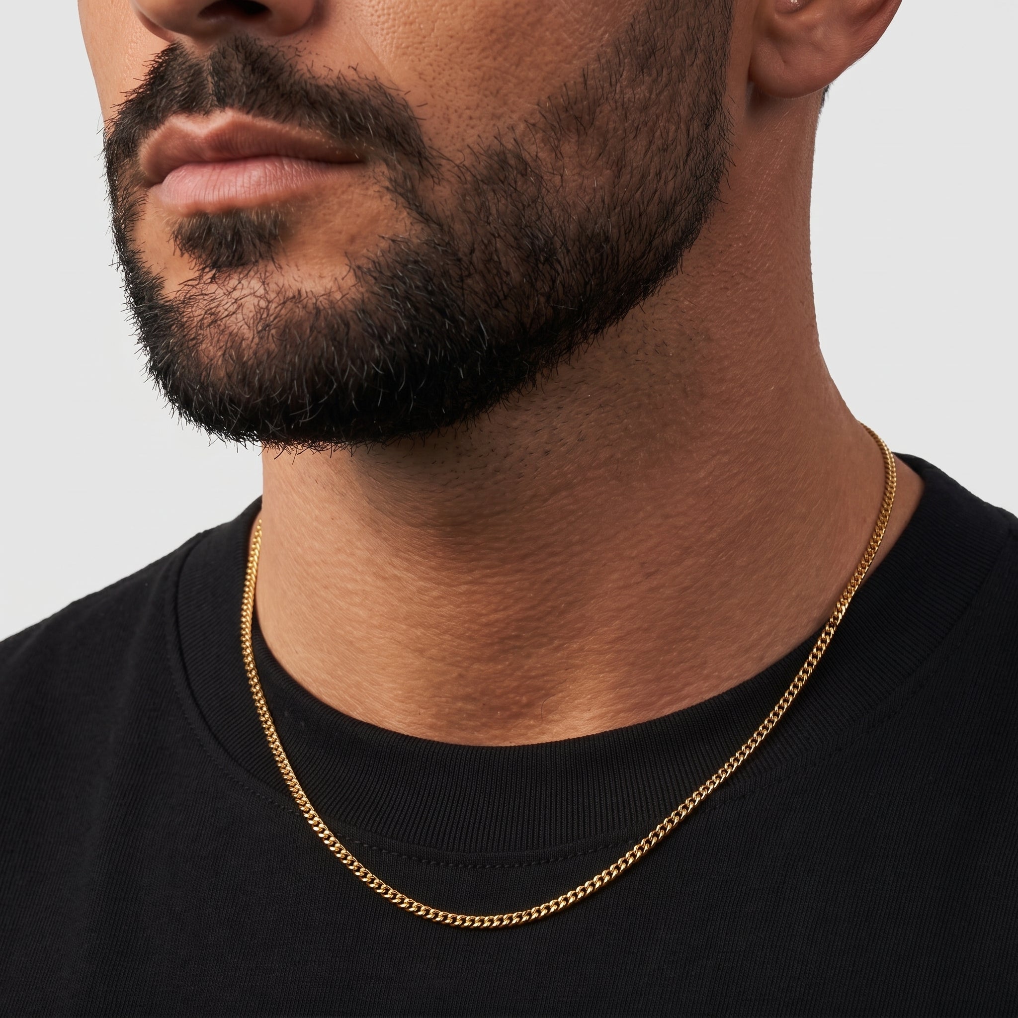 Cuban Chain - 2mm (Gold) - Chain - Men's Jewellery