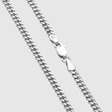 Cuban Chain - 3mm (925 Sterling Silver) - Chain - Men's Jewellery