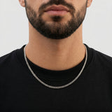 Cuban Chain - 3mm (925 Sterling Silver) - Chain - Men's Jewellery