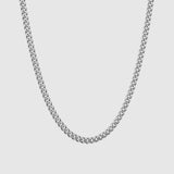 Cuban Chain - 3mm (Sterling Silver) - Chain - Men's Jewellery