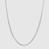 Cuban Chain - 4mm (925 Sterling Silver) - Chain - Men's Jewellery