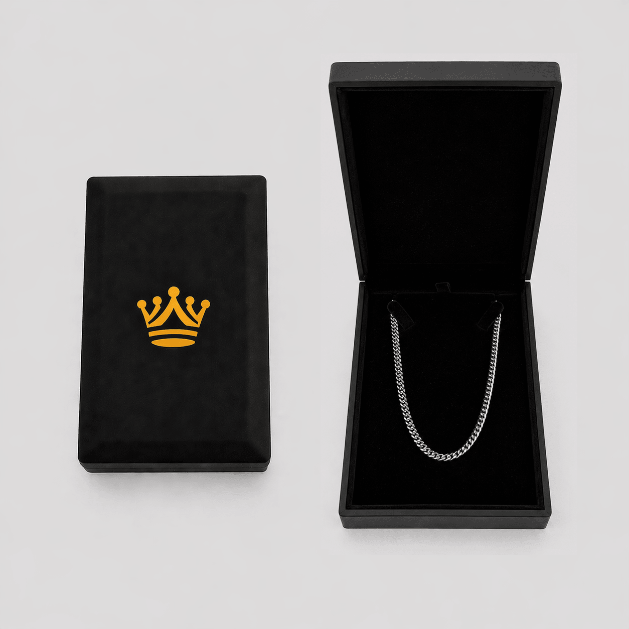Cuban Chain - 4mm (Silver) - Chain - Men's Jewellery
