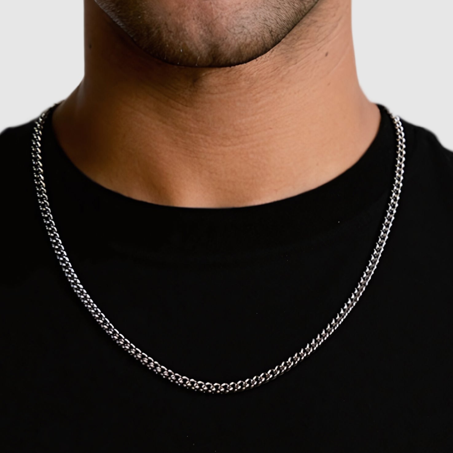 Cuban Chain - 5mm (925 Sterling Silver) - Chain - Men's Jewellery