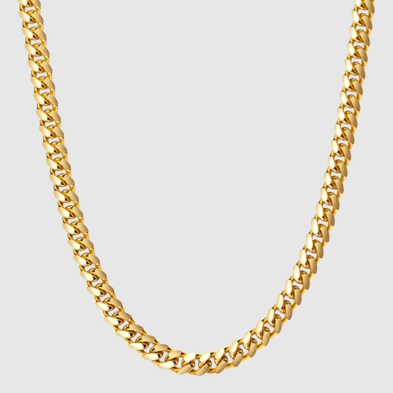 Cuban Chain - 5mm (Gold) - Chain - Men's Jewellery