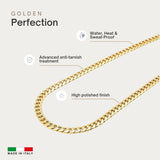 Cuban Chain - 5mm (Gold Vermeil) - Chain - Men's Jewellery