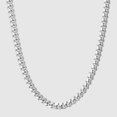 Cuban Chain - 5mm (Silver) - Chain - Men's Jewellery