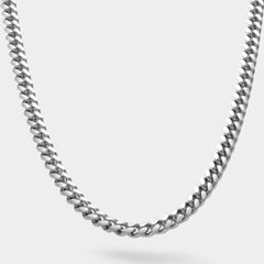 Cuban Chain - 8mm (Silver) - Chain - Men's Jewellery