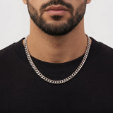 Cuban Chain - 8mm (Silver) - Chain - Men's Jewellery