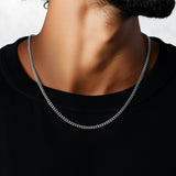Cuban Chain - 3mm (925 Sterling Silver)