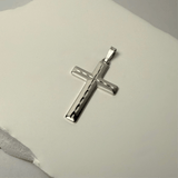 Dash of Grace Cross (925 Sterling Silver) - Pendant - Men's Jewellery