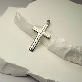 Dash of Grace Cross (925 Sterling Silver) - Pendant - Men's Jewellery