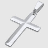 Diamond - Cut Cross (Sterling Silver) - Pendant - Men's Jewellery