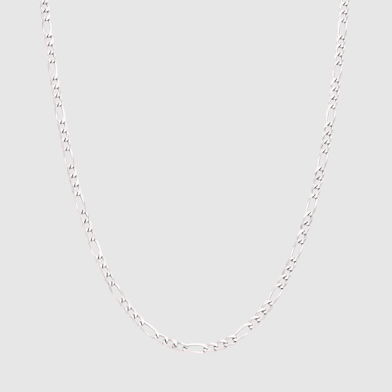 Figaro Chain - 3mm (Silver) - Chain - Men's Jewellery