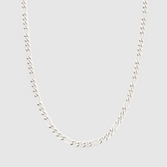 Figaro Chain - 5mm (925 Sterling Silver) - Chain - Men's Jewellery