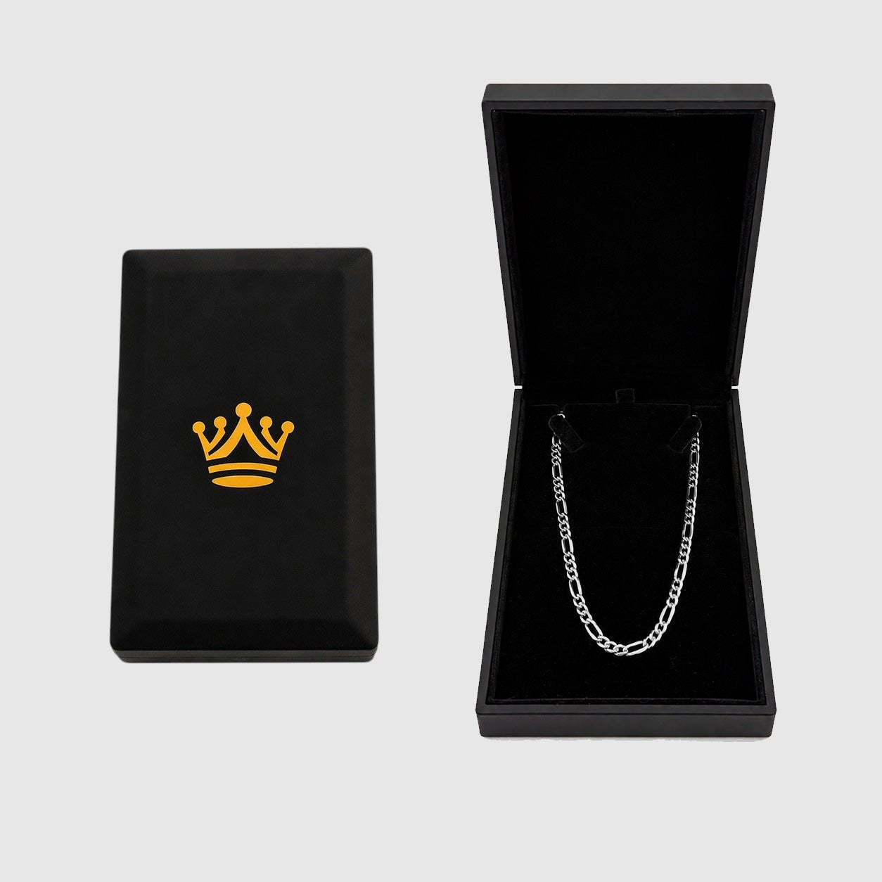 Figaro Chain - 5mm (925 Sterling Silver) - Chain - Men's Jewellery