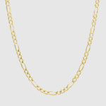 Figaro Chain - 5mm (Gold) - Chain - Men's Jewellery