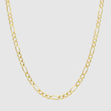 Figaro Chain - 5mm (Gold) - Chain - Men's Jewellery