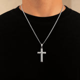 Large Cross (Silver) - Pendant - Men's Jewellery