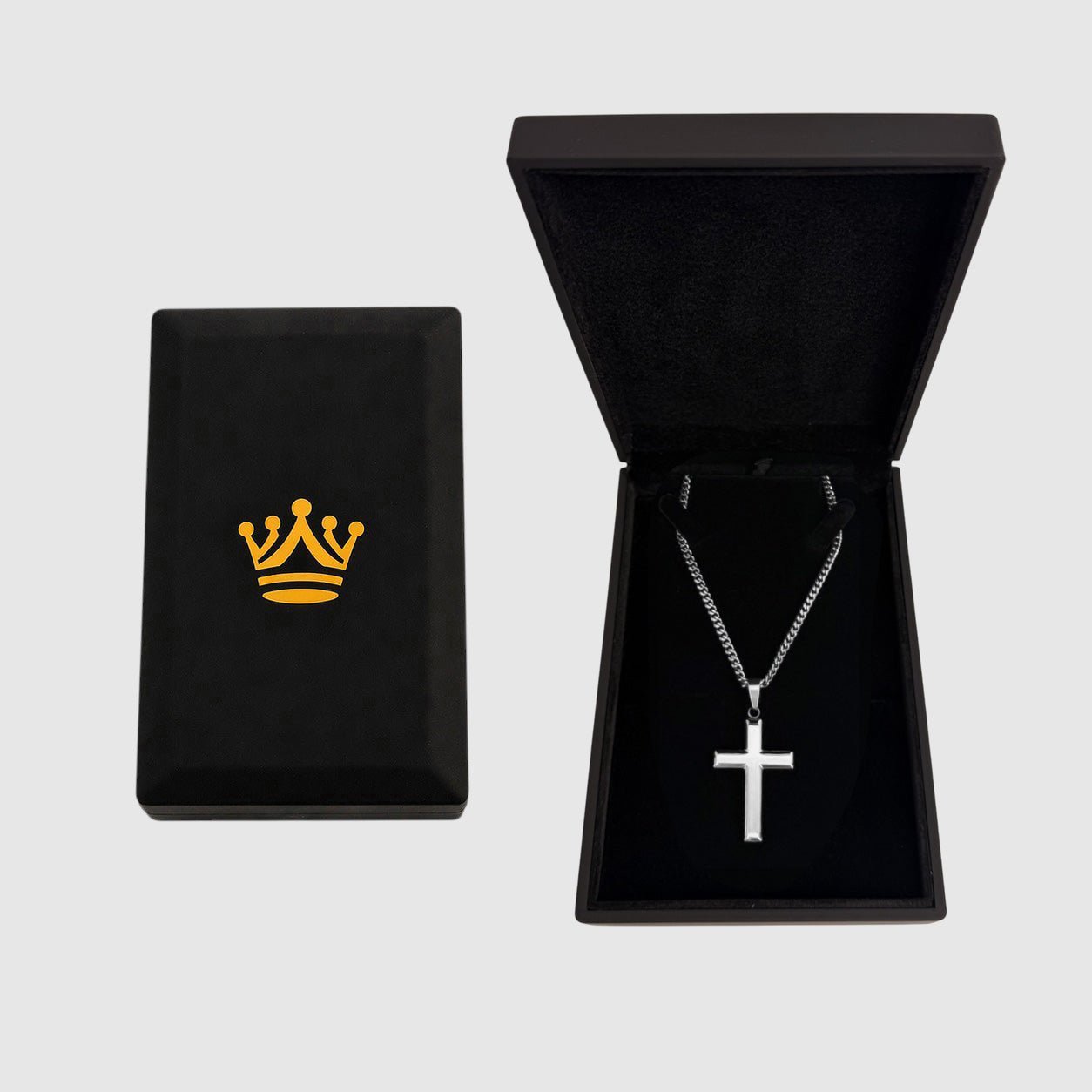 Large Cross (Silver) - Pendant - Men's Jewellery