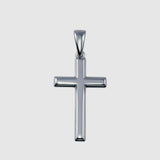 Minimalist Classic Cross (925 Sterling Silver) - Pendant - Men's Jewellery