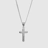 Personalised Cross Pendant Necklace - Pendant - Men's Jewellery