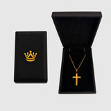 Personalised Large Cross Pendant Necklace - Pendant - Men's Jewellery