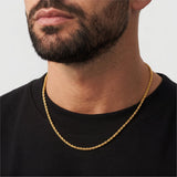 Rope Chain - 2.5mm (Gold) - Chain - Men's Jewellery