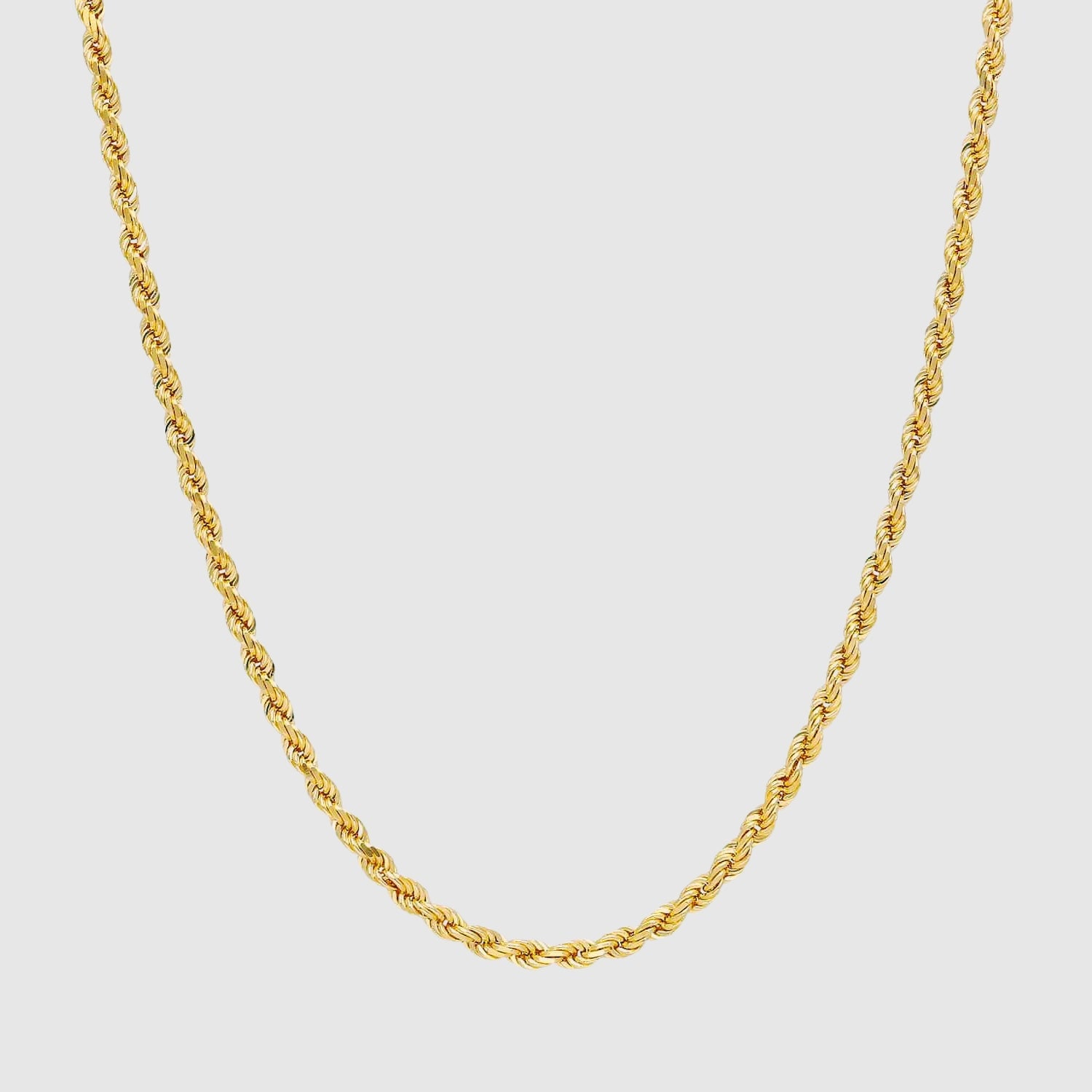 Rope Chain - 2.5mm (Gold) - Chain - Men's Jewellery