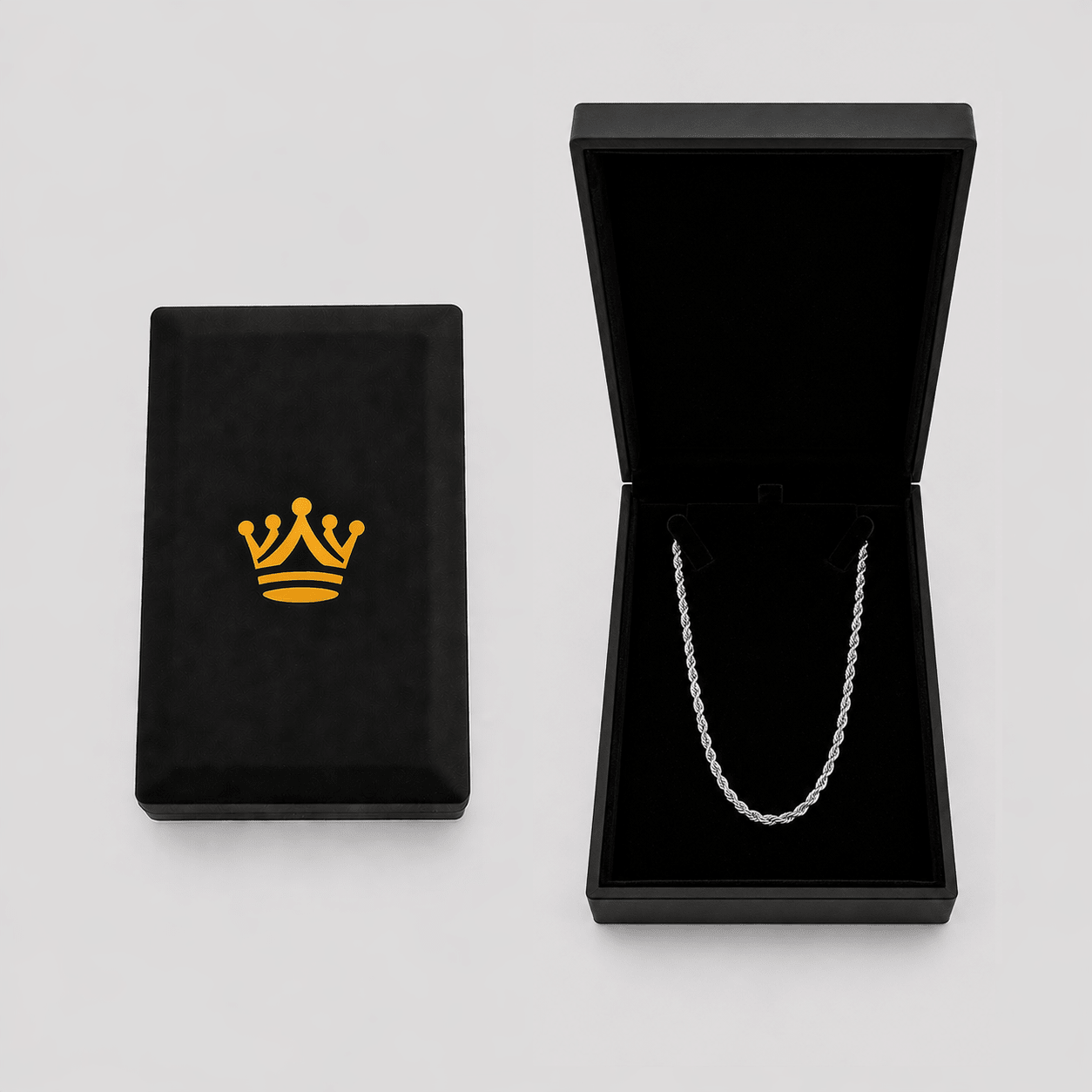 Rope Chain - 3mm (925 Sterling Silver) - Chain - Men's Jewellery