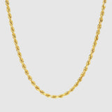 Rope Chain - 3mm (Gold Vermeil) - Chain - Men's Jewellery