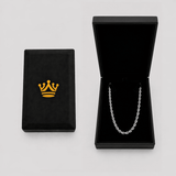 Rope Chain - 4mm (Silver) - Chain - Men's Jewellery